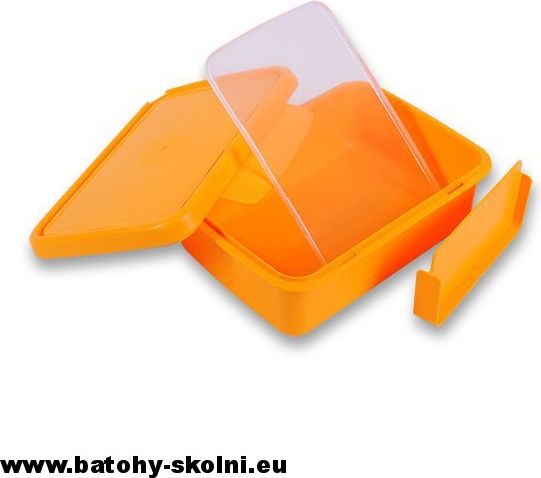 Krabička na svačinu box Zdravá Sváča oranžová - obrázek 3