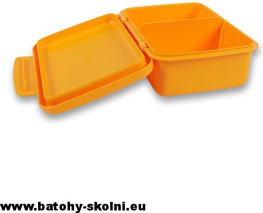 Krabička na svačinu box Zdravá Sváča oranžová - obrázek 5