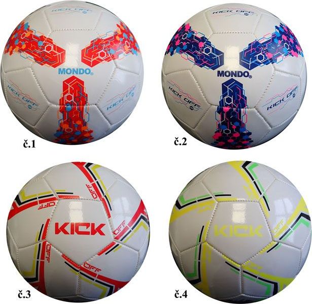 MONDO KICK OFF Míč kopací vel. 5 - obrázek 1