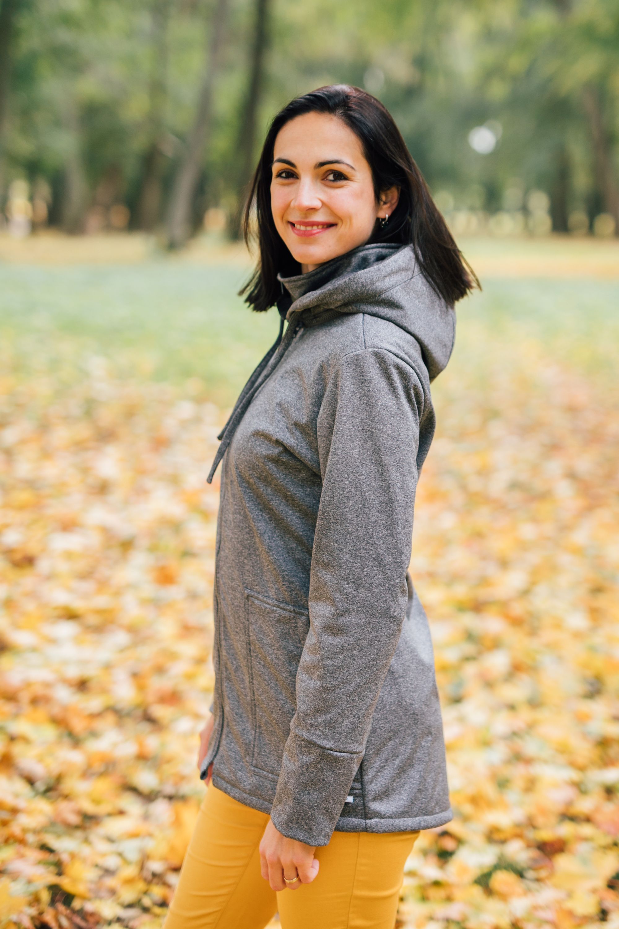Softshellová bunda Be Lenka - Pebble Grey Provedení: Nosící bunda se softshellovou vsádkou 2 v 1, Velikost: XL - obrázek 5