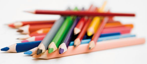 Pastelky trojhranné Goldline 3,7 mm, 12 barev, plechová krabička - obrázek 2