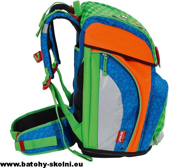 Školní batoh Scout Alpha 4 dílný set Fotbalista  - Doprava Zdarma - obrázek 4