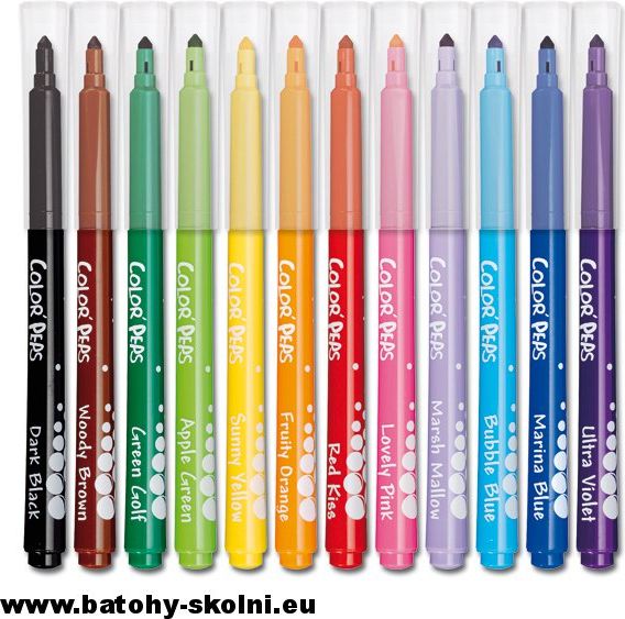 Dětské fixy Maped Color Peps 12 barev - obrázek 3