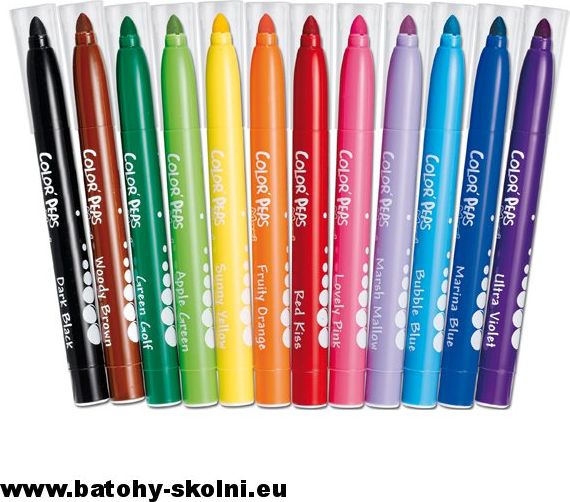 Dětské fixy Maped Color Peps Maxi 12 barev - obrázek 3