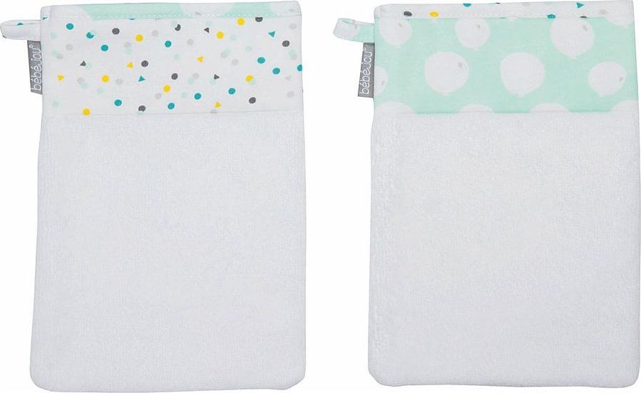 Bebe-Jou  Froté žínky Bébé-Jou Confetti party 2ks - obrázek 1