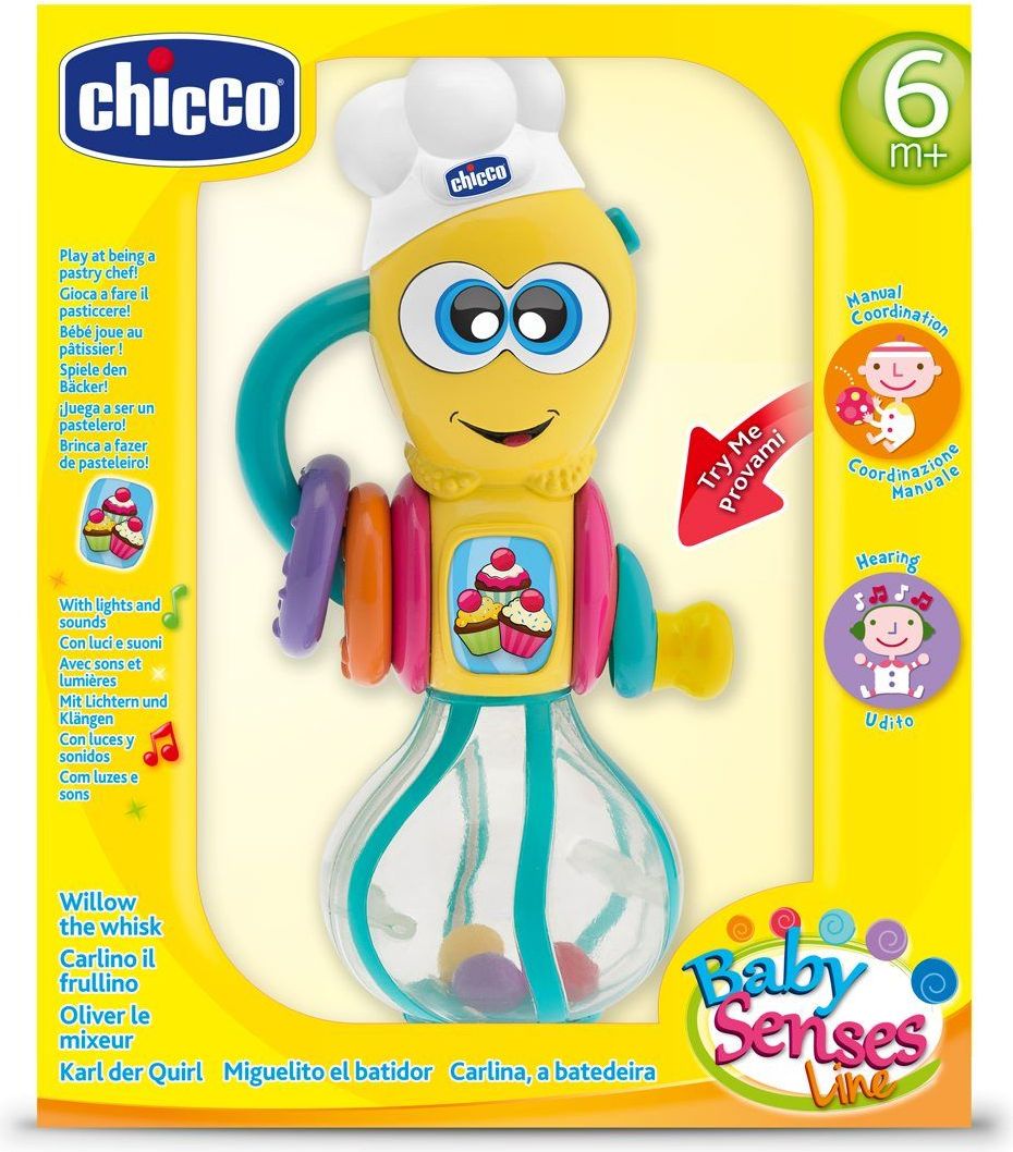 Chicco Chrastítko kuchtík robot elektronický - obrázek 2