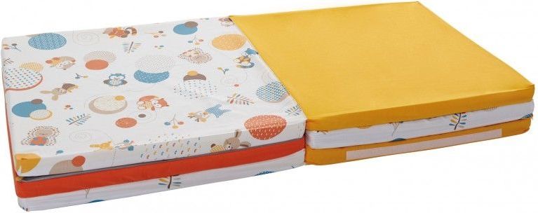 Tineo  Cestovní matrace a podložka 5v1 žluto/oranžová - obrázek 4