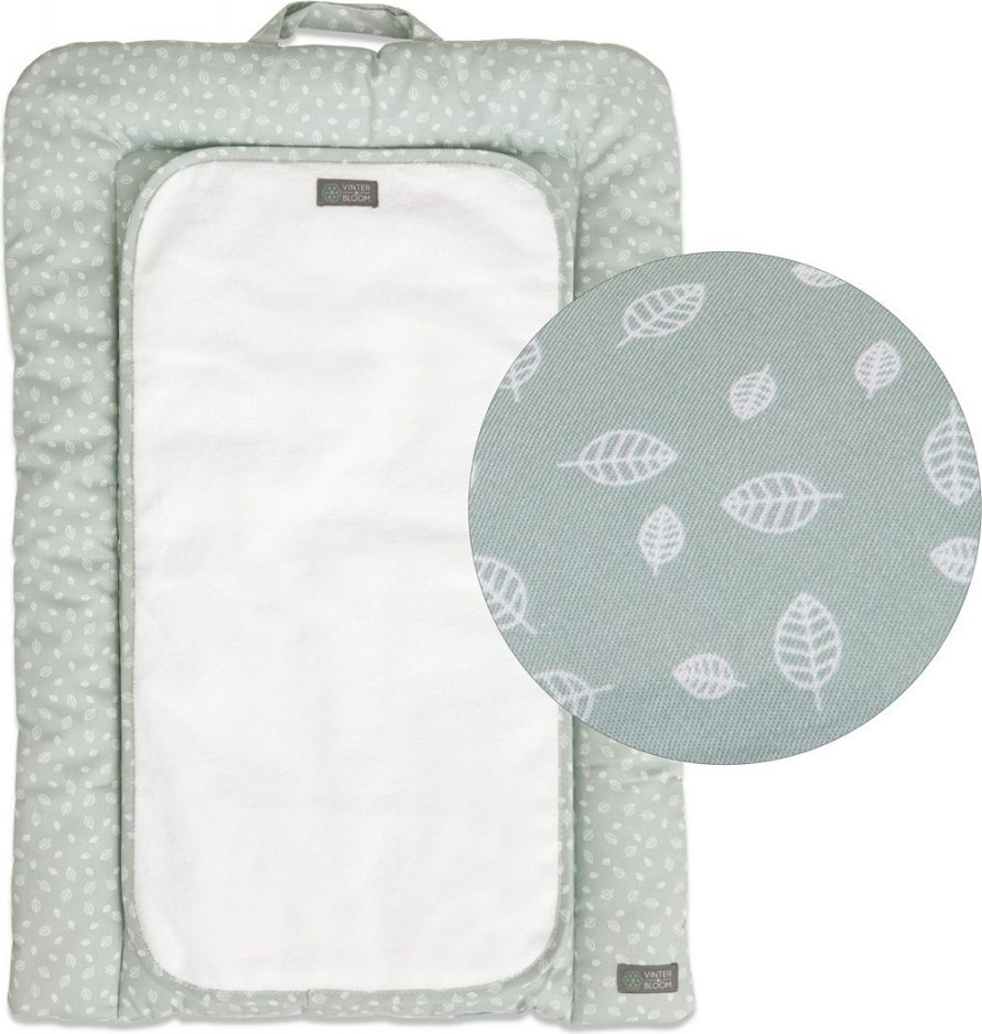 VINTER & BLOOM Nordic Leaf Přebalovací podložka Mild Green - obrázek 1