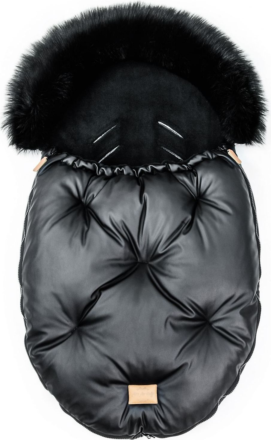 Fusak Floo for baby Alaska shine black/black - obrázek 1