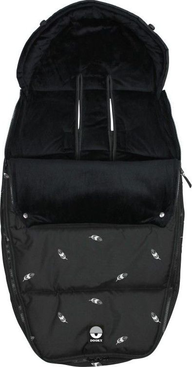 Dooky footmuff vel. L FEATHERS DeLuxe - obrázek 2
