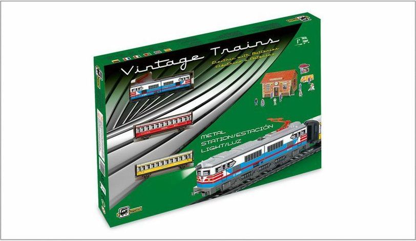 Pequetren PASSENGERS TRAIN – historický osobní vlak se železniční stanicí - obrázek 3