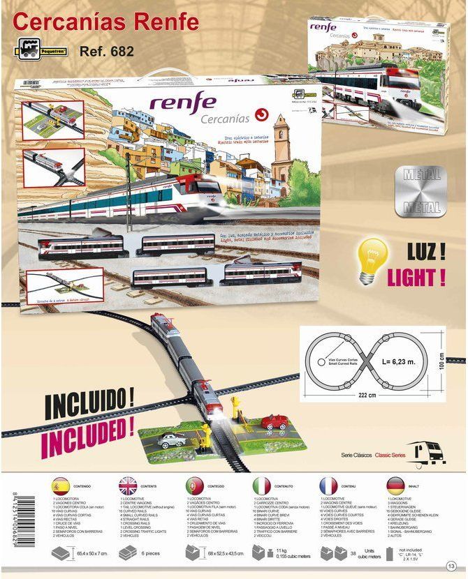 Pequetren CERCANÍAS RENFE – příměstský vlak - obrázek 2