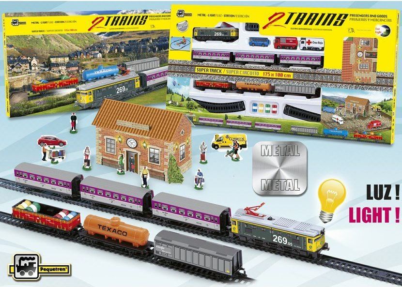 Pequetren 2 TRAINS: PASSENGERS AND GOODS – dva vlaky: osobní a nákladní - obrázek 1