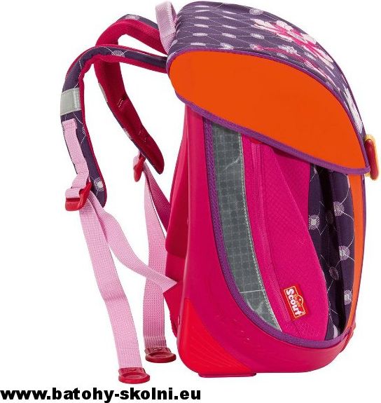 Školní batoh Scout Nano 4 dílný set Baleríny květina - Doprava Zdarma - obrázek 4