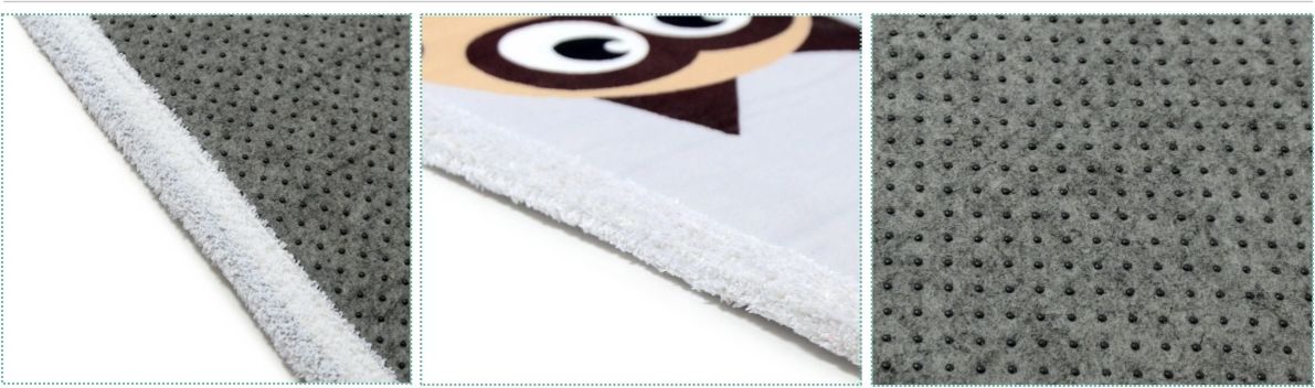 Koberec Ourbaby SOFT OWL WINTER 6594-0 120x170 cm bílá - obrázek 3