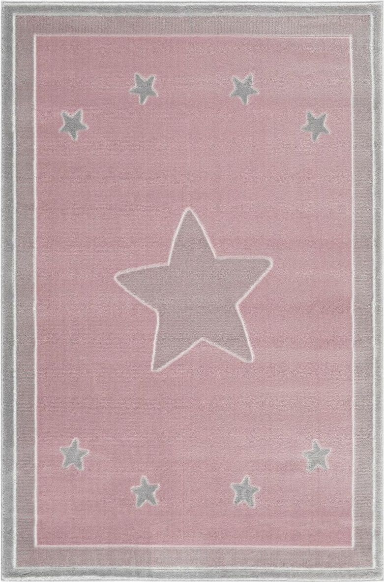 Koberec LIVONE Princess Star 30540-0 120x180 cm růžová - obrázek 2