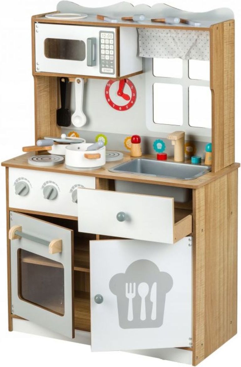 EcoToys kuchyňka Comfort 23339-0 šedá hnědá - obrázek 3