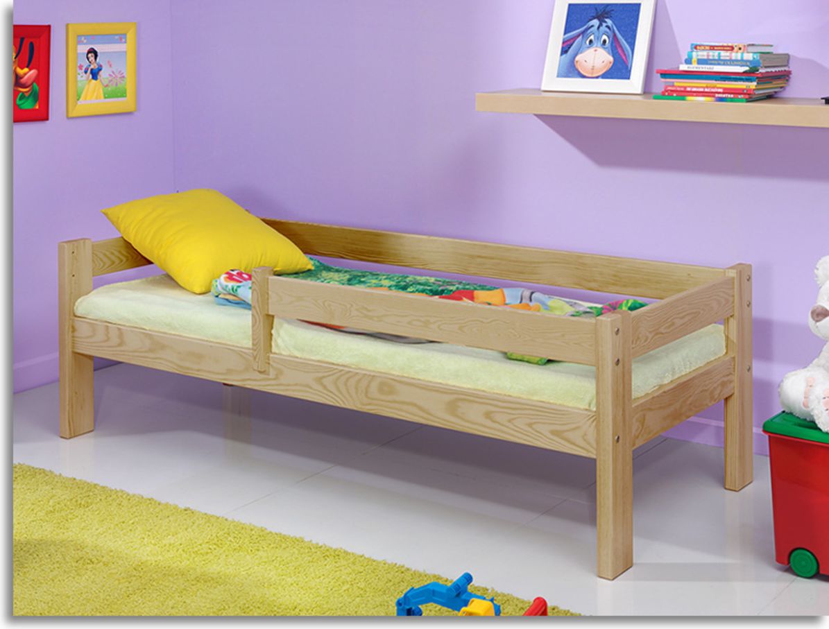Dětská postel Ourbaby Guardy Beech buk 140x70 cm - obrázek 3
