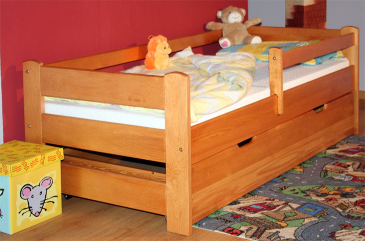 Dětská postel Ourbaby Guardy Alder olše 160x70 cm - obrázek 3