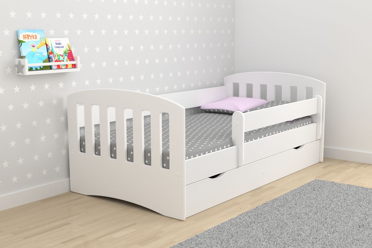 Dětská postel Ourbaby Classic bílá 180x80 cm - obrázek 1