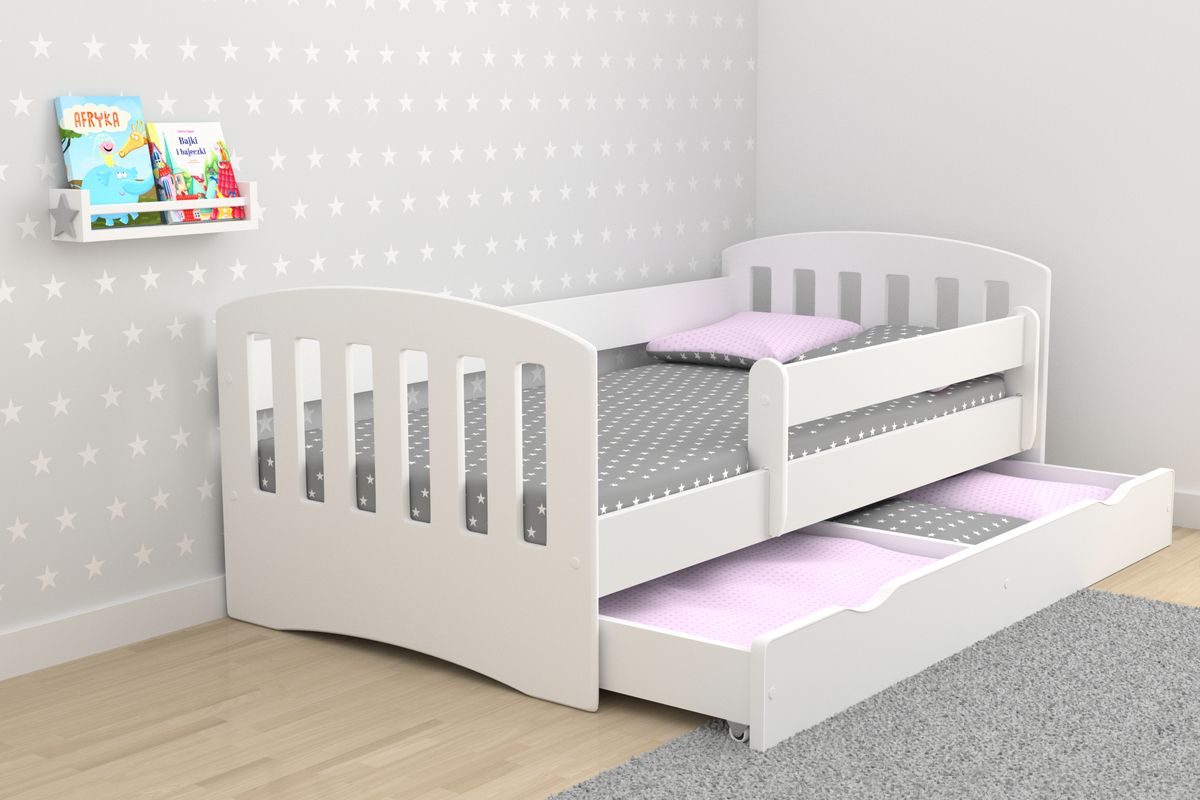 Dětská postel Ourbaby Classic bílá 180x80 cm - obrázek 2