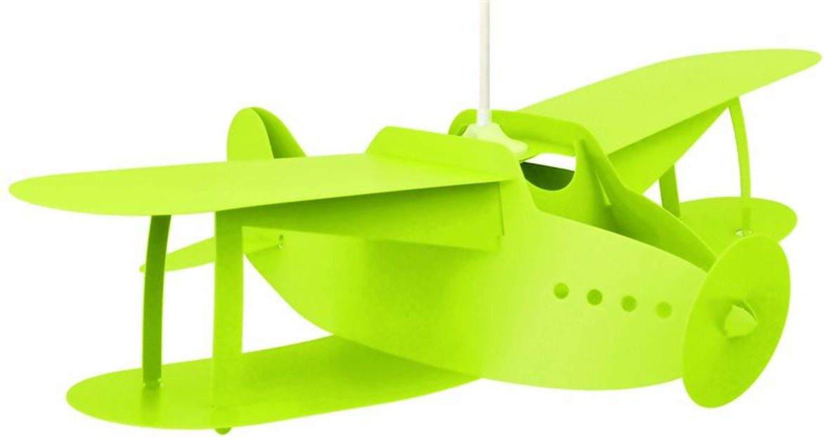 Dětská lampa letadlo - různé barvy červená - obrázek 3