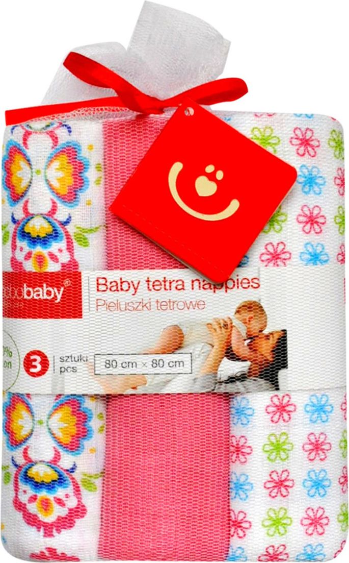 Tetrové pleny s potiskem oranžová - obrázek 6