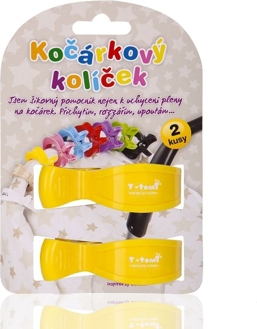 Kočárkový kolíček šedá - obrázek 5