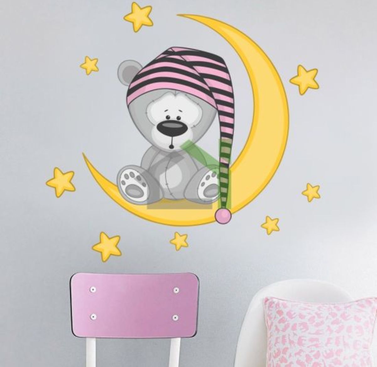 Samolepka na zeď Housedecor Dreamer 4955-0, 70x50 cm - obrázek 2