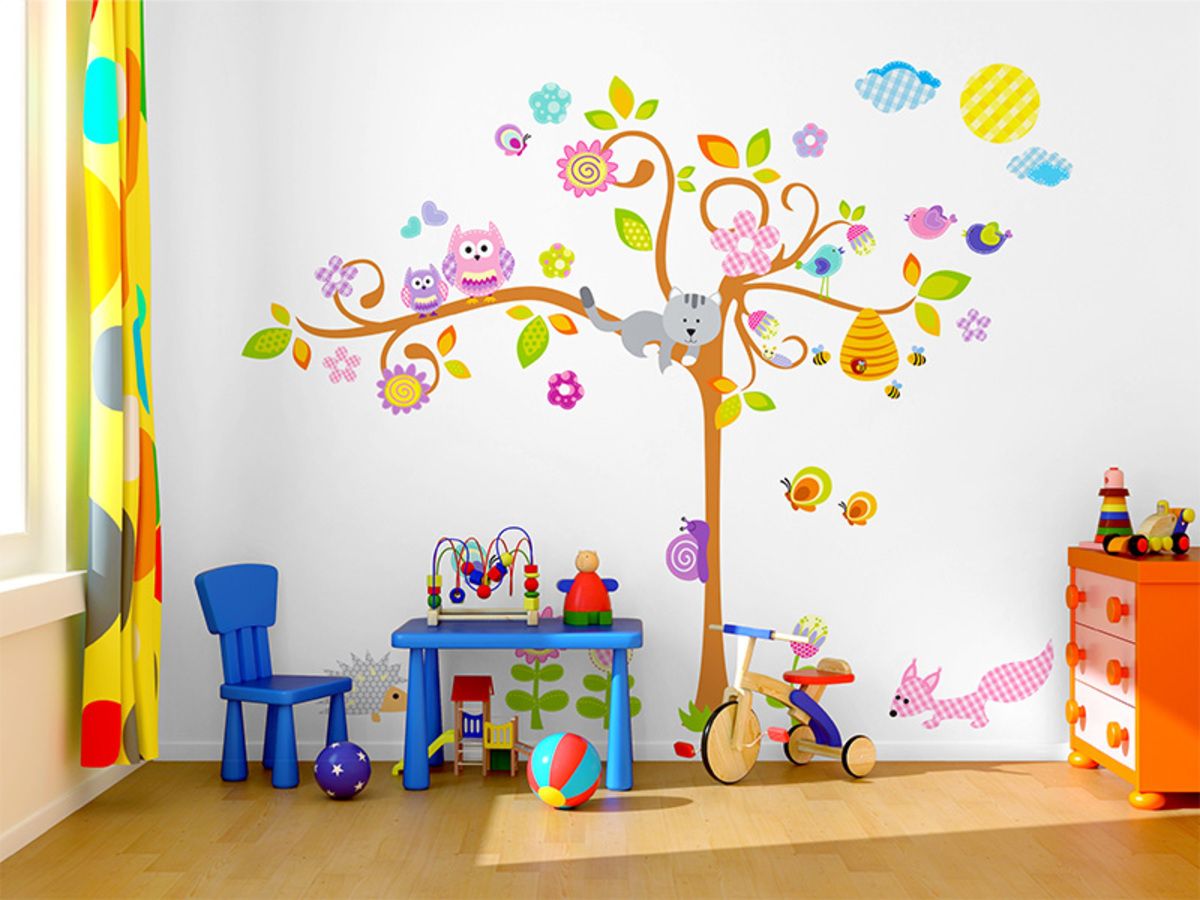 Samolepka na zeď Mint Kitten 3203-0, 2,4 m2 - obrázek 1