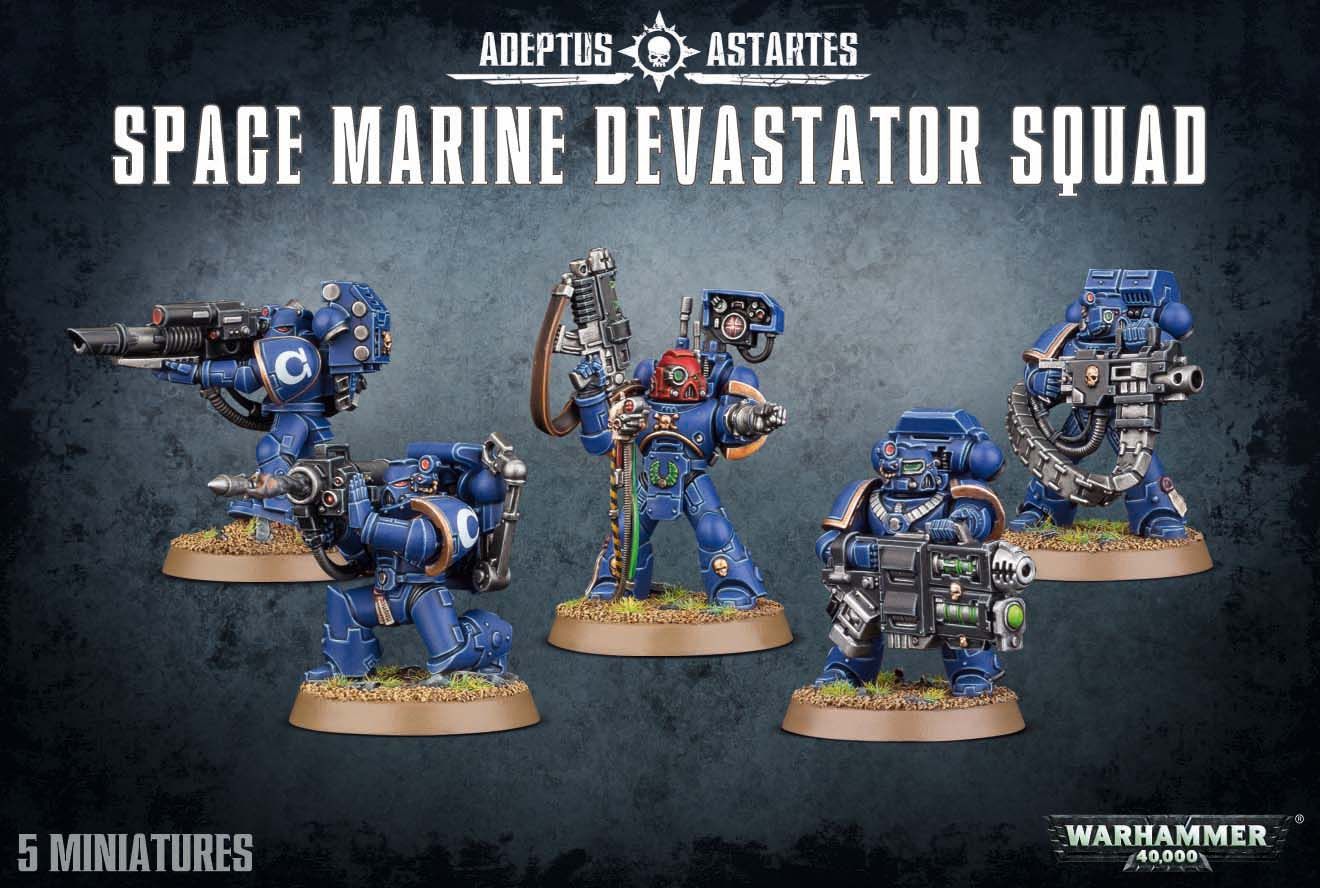 Games Workshop Space Marine: Devastator Squad - obrázek 1