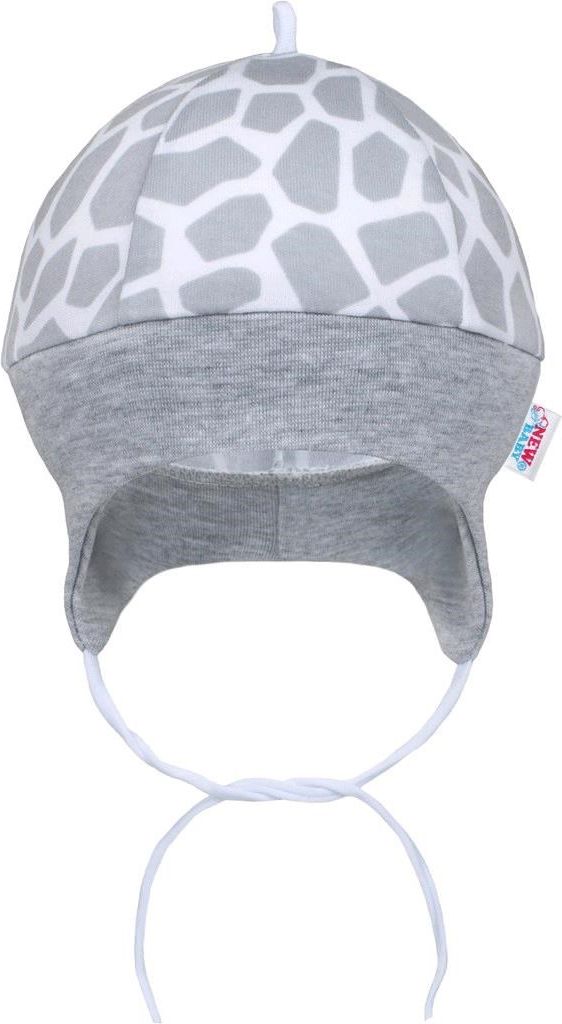 Kojenecká bavlněná čepička New Baby Žirafa 62 (3-6m) - obrázek 1