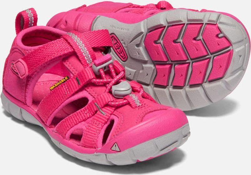 Keen Dětské sandály SEACAMP II CNX K hot pink, Keen, 1020679, růžová - 31 - obrázek 3