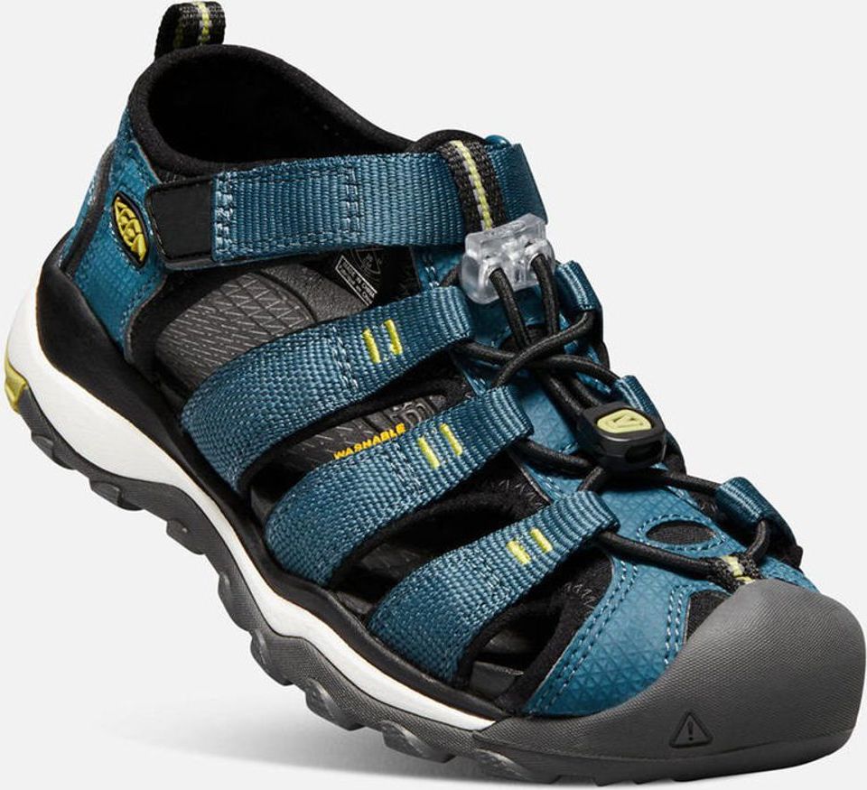 Keen Dětské sandály NEWPORT NEO H2 JR, legion blue/moss, Keen, 1018425, modrá - 39 - obrázek 1