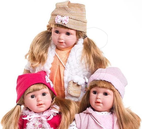 Mluvící a zpívající panenka Emilie, 45 cm - vzor 36 - obrázek 11