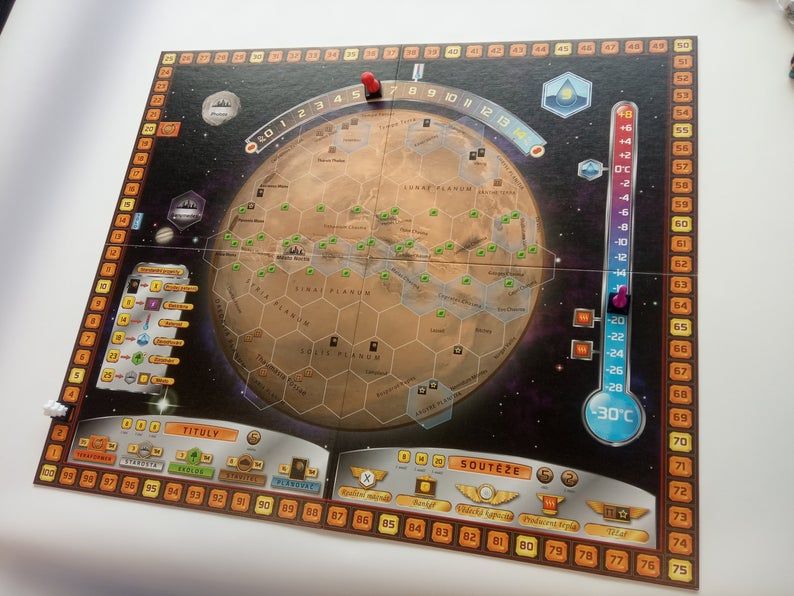 TLAMA games Mars: Teraformace - 4 počítadla - obrázek 2