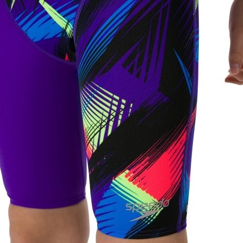 Chlapecké závodní plavky Speedo Fastskin Jammer Junior fialové Velikosti 32 (164) - obrázek 2