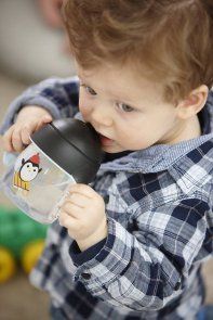 Dětský netekoucí hrníček Avent Prémium 260ml modrý 12m+ - obrázek 2
