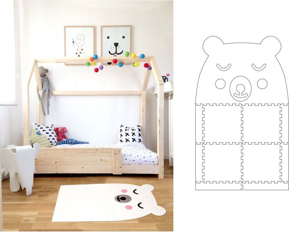 DESIGNOVÝ PUZZLE KOBEREC MÉĎA ČERNÝ - obrázek 5