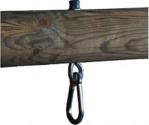 Houpačkový hák typ O 220mm, M12 - obrázek 2