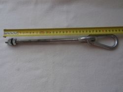 Houpačkový hák typ O 220mm, M12 - obrázek 3