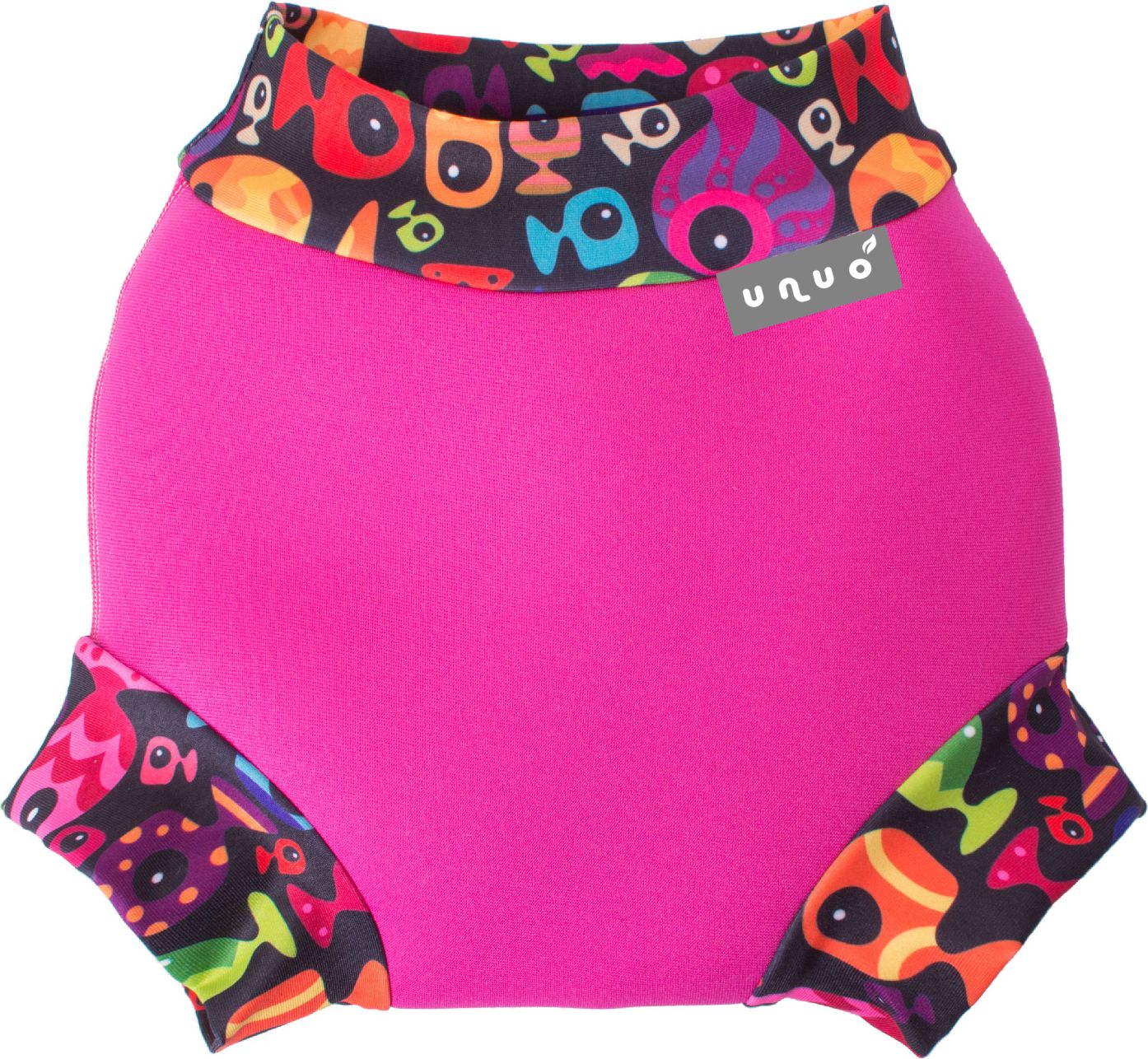 Unuo Neoprenové kojenecké plavky Rybičky růžové (Baby swimsuit) Velikost (Size): XXL - obrázek 1