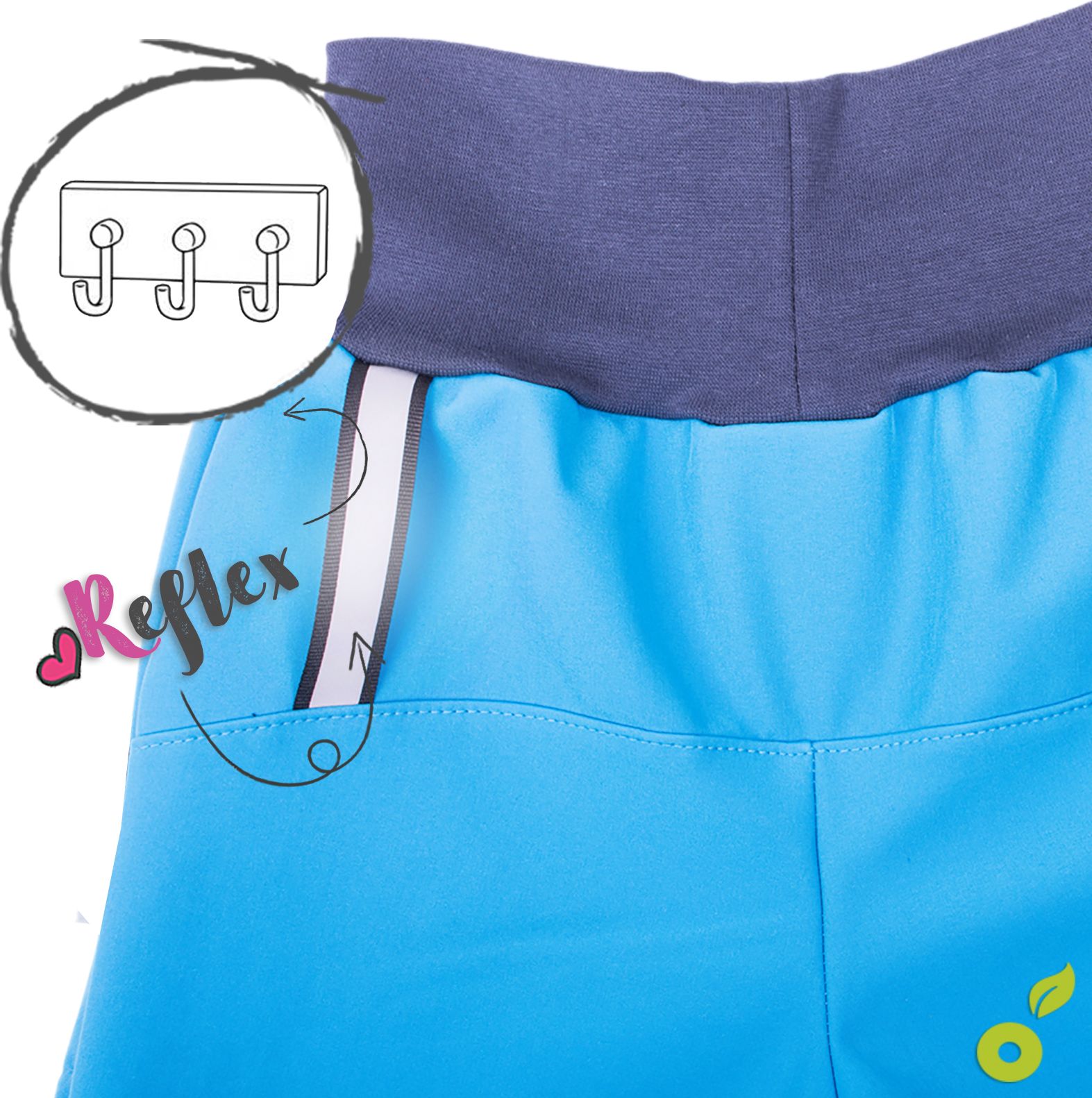 Unuo, Batolecí softshellové kalhoty s fleecem, Smaragdová, Pejsci (Softshell toodler trousers) Velikost (Size): 98/104 SLIM - obrázek 10
