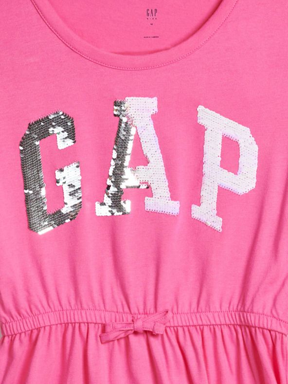 Šaty dětské GAP | Růžová | Dívčí | XXL - obrázek 2