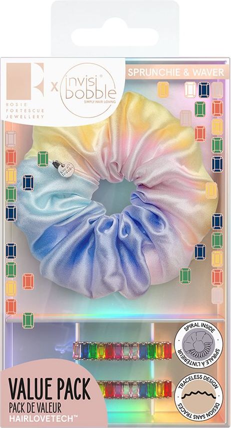Invisibobble Rosie Fortescue Set Rainbro Kit - obrázek 1