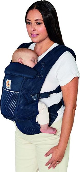 ErgoBaby Nosítko na nošení dětí Adapt Soft Flex Mesh Midnight Blue 2021 - obrázek 1