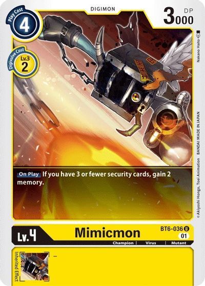 Mimicmon (U) / DIGIMON - obrázek 1