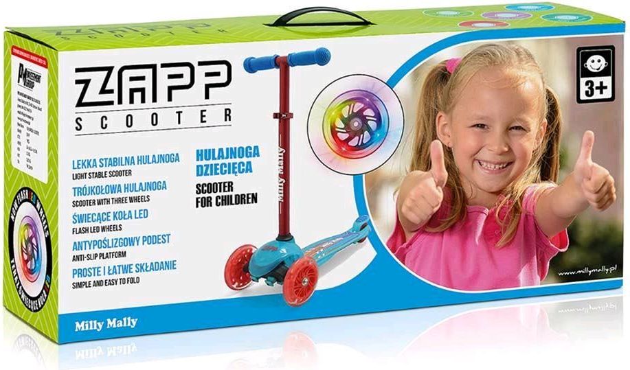 Dětská koloběžka Milly Mally Scooter Varianta: Boogie - oranžová - obrázek 34