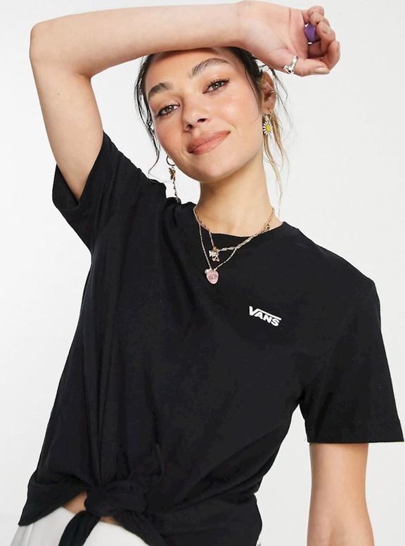 Junior V Knot Triko dětské Vans | Černá | Dívčí | XS - obrázek 1