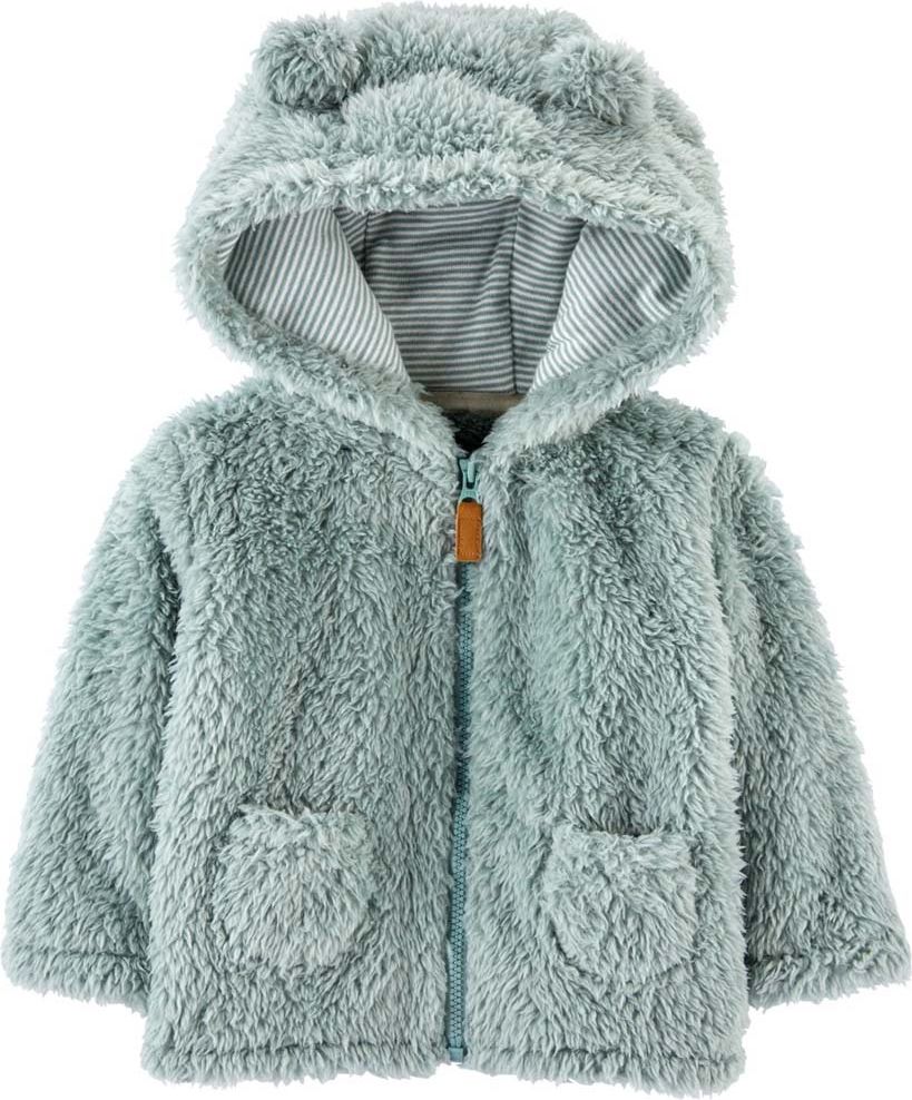 CARTER'S Kabátek na zip s kapucí Mint Ears neutrál 3m - obrázek 1